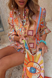 Never Fully Dressed Dolce Vita Marley Shirt in Orange