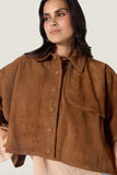 Scarlet Poppies Vontal Cape in Camel