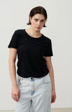 American Vintage Gamipy Short Sleeve Top in Black