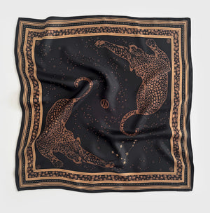 Le Scarf Gemini Scarf 65 in Black