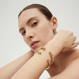 Gas Bijoux Sari Strass Bracelet in Gold