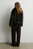 Second Female Plaza Jacket in Demitasse