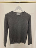 Not Shy Becka Round Neck in Light Grey