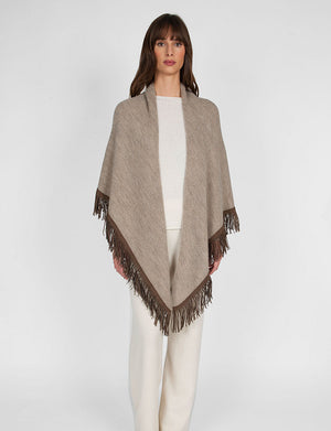 Gaynor Bongard Nando Shawl in Beige