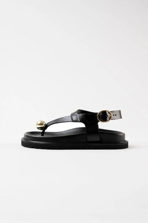 Souliers Martinez Spiaggia in Black