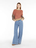 Maxmara Weekend Dionigi Mohair Mix Knit in Rust