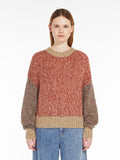 Maxmara Weekend Dionigi Mohair Mix Knit in Rust