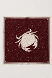 Le Scarf Zodiac Scarf Cancer in Wine