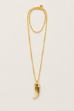 Talis Chains Shark Tooth Pendant in Gold