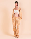 Valerie Khalfon Inagua Pants in Beige