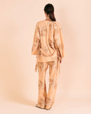 Valerie Khalfon Inagua Pants in Beige