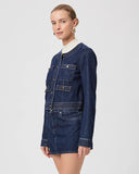 Paige Kiya Jacket in Michiru Blue