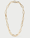 Pdpaola Loop Necklace in Gold