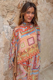 Never Fully Dressed Dolce Vita Cape Top in Multi