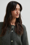 Second Female Andrea Short Sleeve Cardi in Beluga