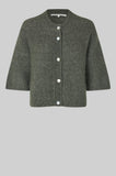 Second Female Andrea Short Sleeve Cardi in Beluga