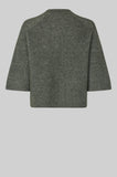 Second Female Andrea Short Sleeve Cardi in Beluga