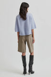 Second Female Andrea Rib Knit Cardi in Blue