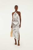 Farm Rio Midi Crochet Dress