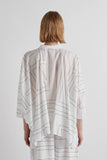 Mei Meij Stitch Shirt in White