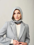 Helen Moore Cashmere Hood in Grey