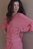 American Vintage Cluway Sweat in Romance