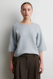 Second Female Gabby Short Sleeve O-Knit in Quarry