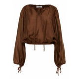 Devotion Nomad Blouse in Chocolate