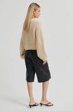 Second Female Ulrikke Knit Cardigan in Beige