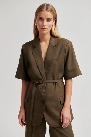 Second Female Sharo Blazer in Brown