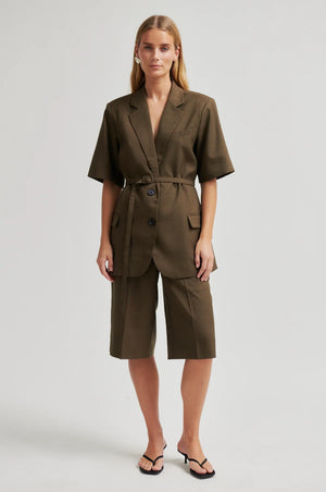 Second Female Sharo Blazer in Brown