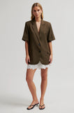 Second Female Sharo Blazer in Brown
