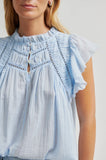 Second Female Gabi Top in Light Blue