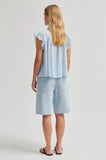 Second Female Gabi Top in Light Blue