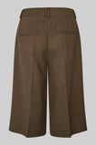 Second Female Sharo Long Shorts in Brown