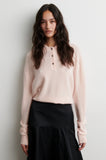 Second Female Longo Collar Knit PINK