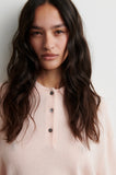 Second Female Longo Collar Knit PINK