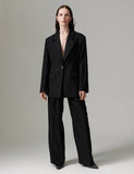 Day Birger Et Mikkelson Enzo Pinstripe Pants in Black