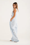 120% Lino Waistcoat in White