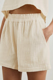 Rails Leighton Shorts in Flax