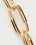 Pdpaola Loop Necklace in Gold