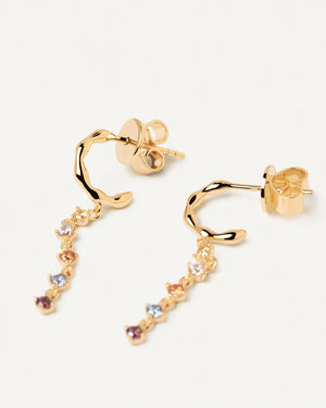 Pdpaola Sage Earrings in Gold