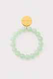 Vanessa Baroni Mini Beads Flex Bracelet Opaline Mint