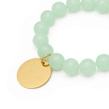 Vanessa Baroni Mini Beads Flex Bracelet Opaline Mint