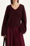 Style In Nemoli Sweater in Bordeaux