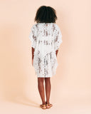 Valerie Khalfon Kango Poncho in White