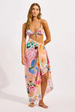 Seafolly Beach Boheme Sarong in Pink