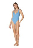 Sorbet Island Ava Swimsuit in Blue Bubblegum