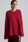 Malina Elsy Alpaca Sweater in Red