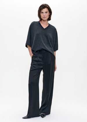 Zenggi Oversized Top in Charcoal